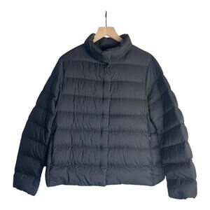 Uniqlo Women’s Black Ultra Light Down Packable Lightweight Jacket Size-XL